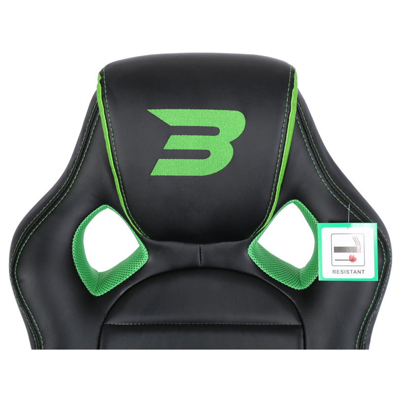 BraZen Puma PC Gaming Chair, Green
