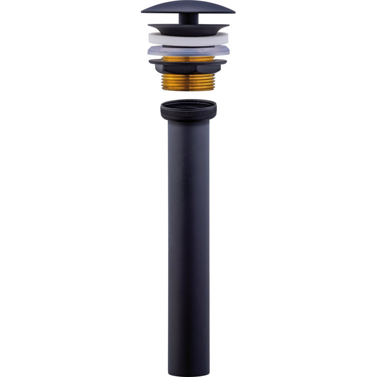 Black Matte Slotted Waste