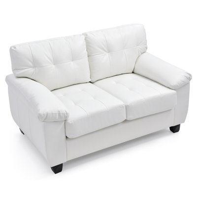Gallant 57in Loveseat, White