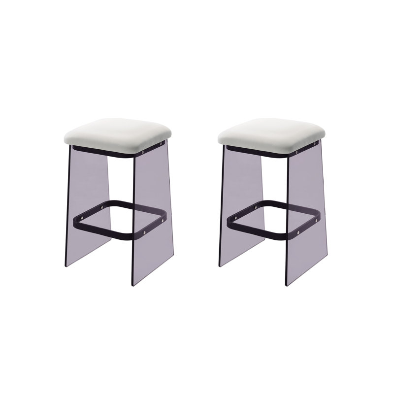 Elayla Upholstered Counter Stool, Smoke