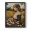 WOMEN Series CCLVI - reproduction encadrée de qualité supérieure - prête à être accrochée - aucun clou requis-1041504994-1041505005