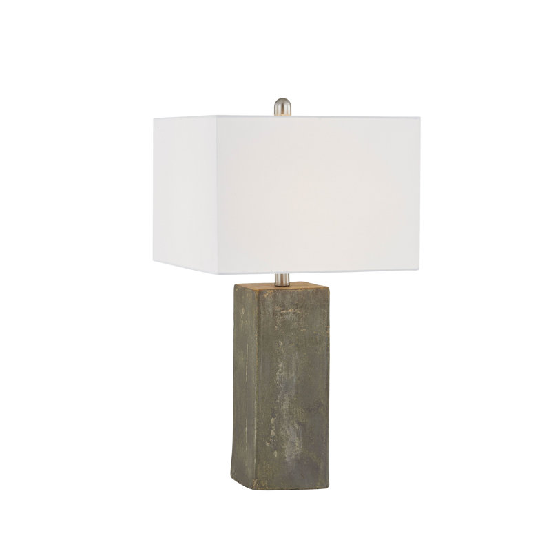 Nelson 26" Table Lamp with Linen Shade, Taupe
