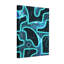 «Neon Circuit Board», technologie abstraite, impression sur toile tendue sur toile, ensemble de 1-1350181970