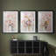 FLORAL Series CCCCLXV - Impression encadrée sur mesure de qualité supérieure - 3 pièces-1771865798-1771865800