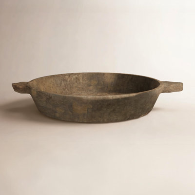 Fuji Wood Decorative Bowl