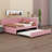 Upholstered Daybed with Trundle Sofa Bed Frame-96415328-113140168
