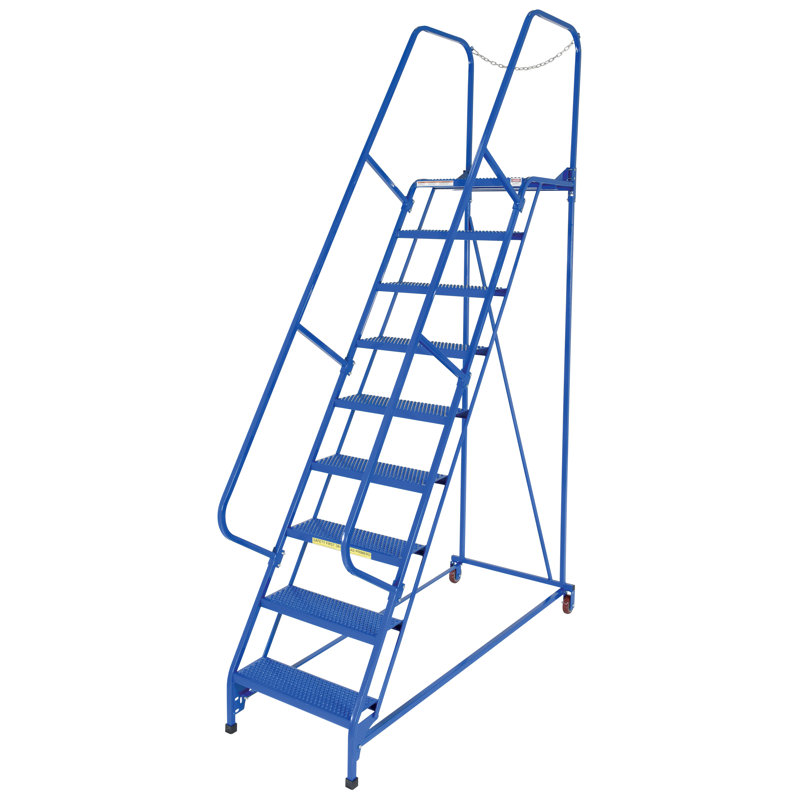 Colyton 9 - Step Steel Library Ladder