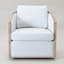 Fauteuil demi-tonneau pivotant de 30 po Holl-629787785