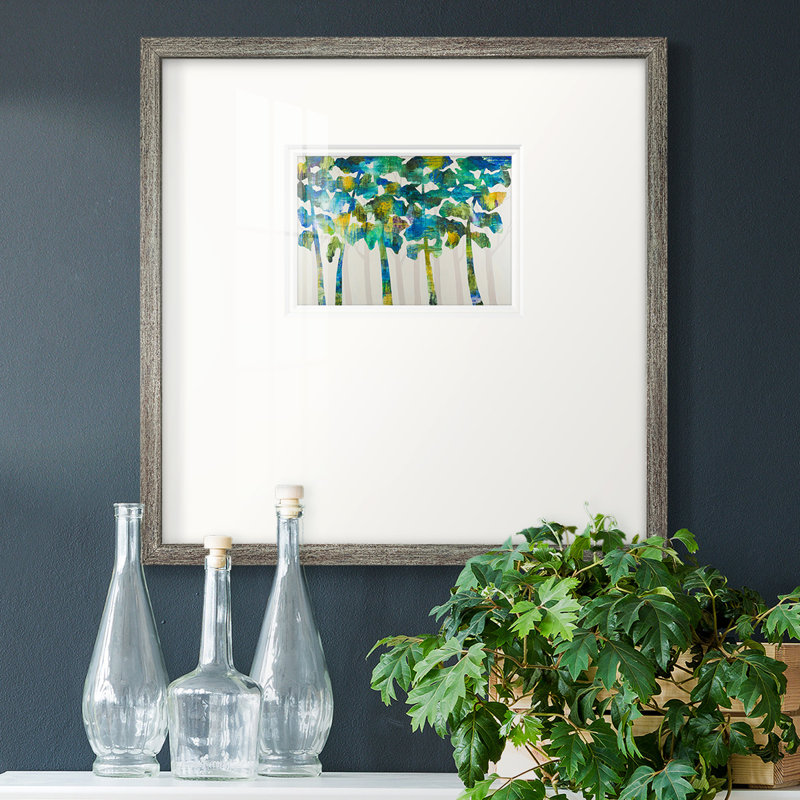 Tall Trees VII, reproduction encadrée de qualité supérieure, H 17 po x l 17 po x P 1,25 po