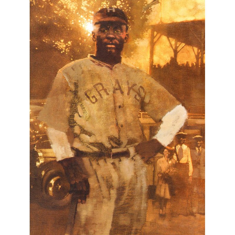 Josh Gibson, H 18 po x l 13 po