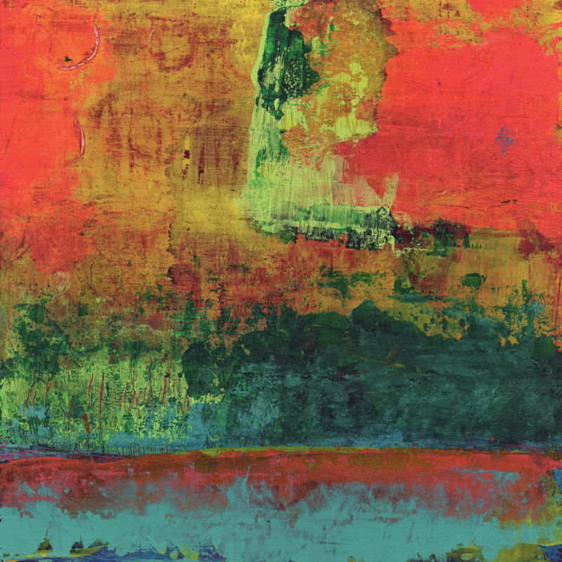 Hifi abstrait V, H 20 po x l 20 po x P 1,25 po