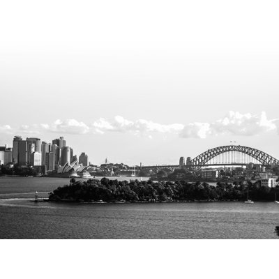 Sydney Harbour Black and White - Photograph Print