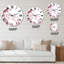 Beautiful Pink Birds - Traditional Wall Clock-93594172