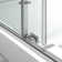 Julien 48'' W 76'' H Frameless Rectangle Reversible Shower Enclosure