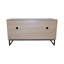 Modern Wooden Cat House with Scratching Mat