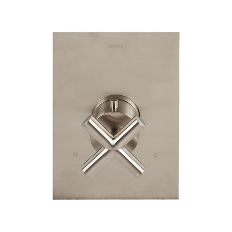 Cigno Built-in Faucet Trim, Brushed Nickel