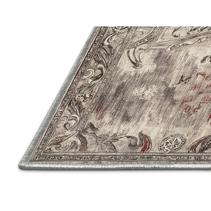 Pegasus Flight Rug, Square 4'