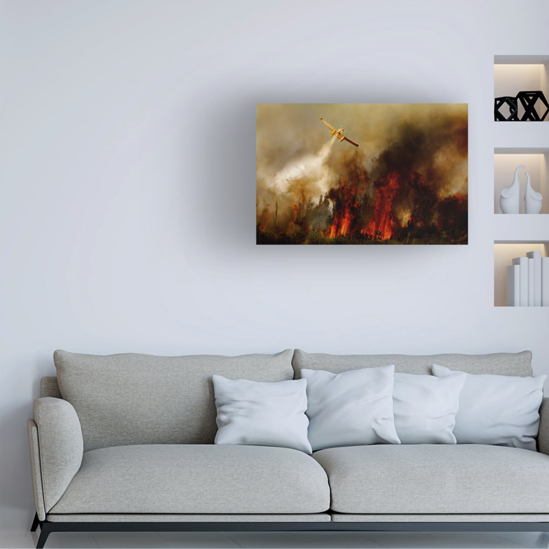 Art sur toile par Antonio Grambone, H 12 po x l 19 po