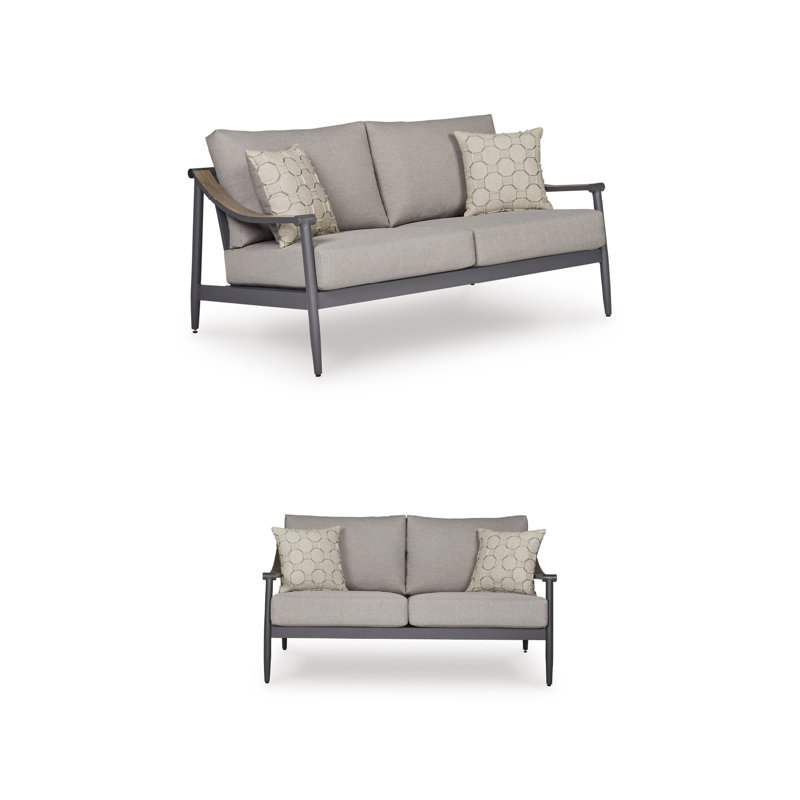 North Island Outdoor Loveseat With Cushion