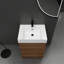 Ensemble de meuble-lavabo 24 po avec lavabo simple, meuble-lavabo sous-comptoir moderne avec double tiroir et meuble-lavabo sur pied autoportant-1215476250