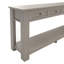 Console rustique chic avec tiroirs de rangement et tablette inférieure pour le vestibule et le couloir-1760517260