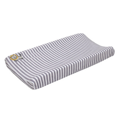 Vannest Stripe Plush Changing Pad Cover