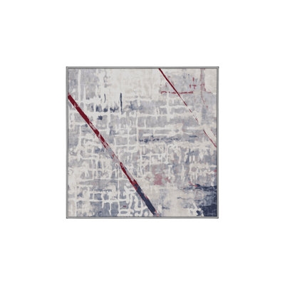 Machine Washable Gray Area Rug