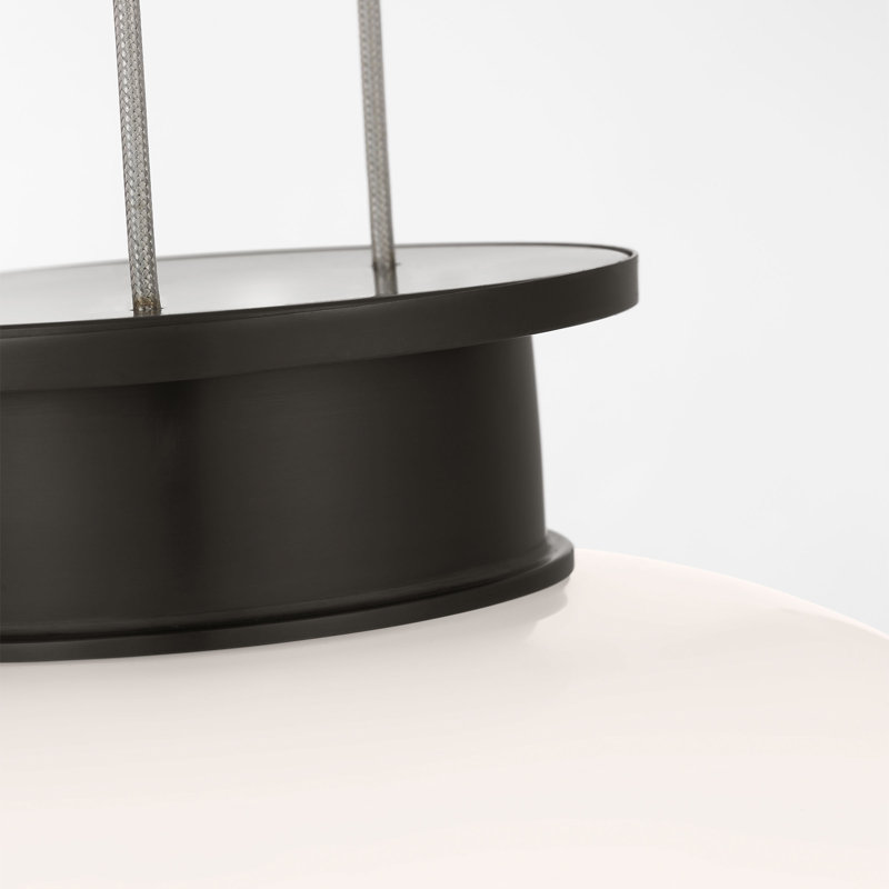 Vetro 1 - Light LED Pendant, Bronze