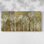 Birch Grove panoramique - toile tendue avec châssis - prête à être accrochée-1975482041