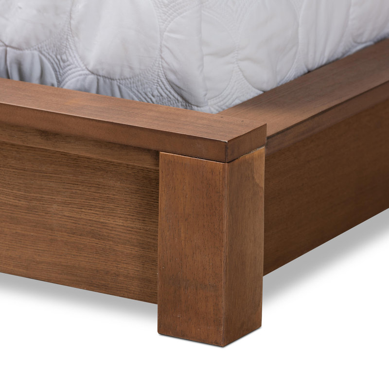 Chellsee Slat Storage Bed, King, Walnut Brown