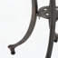 Table d'appoint d'extérieur en aluminium