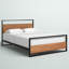 Lit plateforme double à profil bas Nyah-1005689557-1010543072