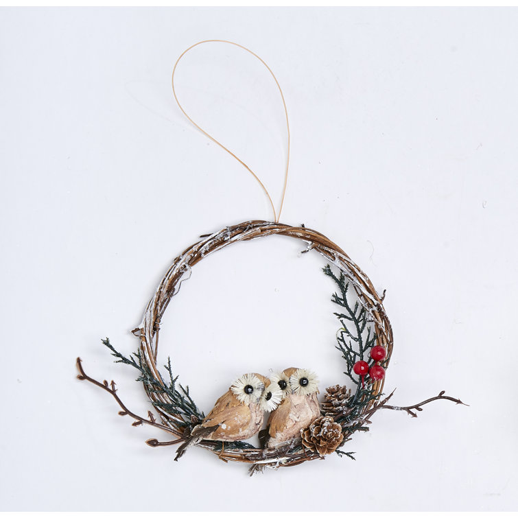 6" Natural Twig Wreath