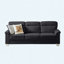 Canapé moderne 84,2 po à 3 places avec revêtement en molleton, coussins à haute densité et garniture cloutée-578404455