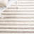Emek Hand Woven Flat Weave Wool/Cotton Striped Rug in Brown/Ivory-181447651