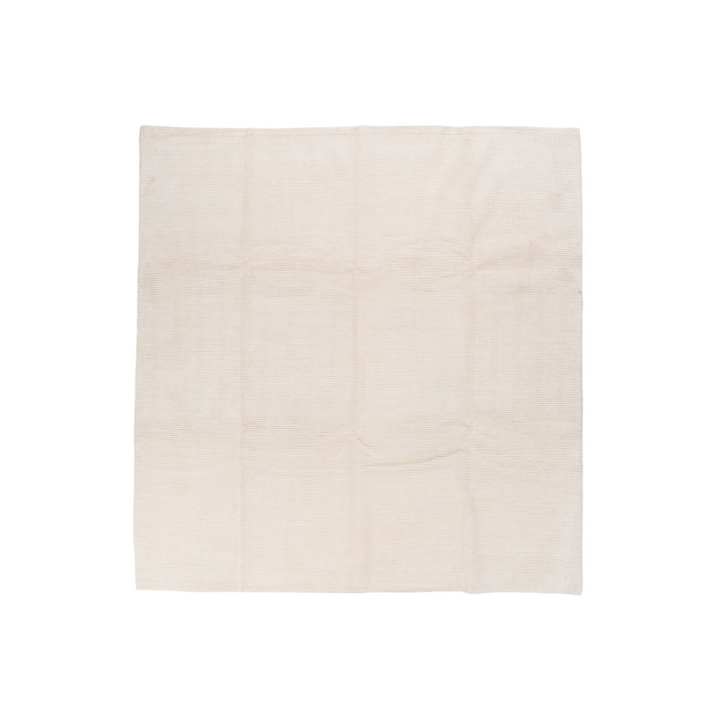 Chiffon Hand Knotted Bamboo Slat / Seagrass Area Rug, Rectangle 2' x 3'