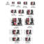 Tapis à motif floral non tissé à motif floral et à motif subtil pour un intérieur chic-126284502