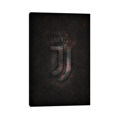 Juventus - Wrapped Canvas Textual Art
