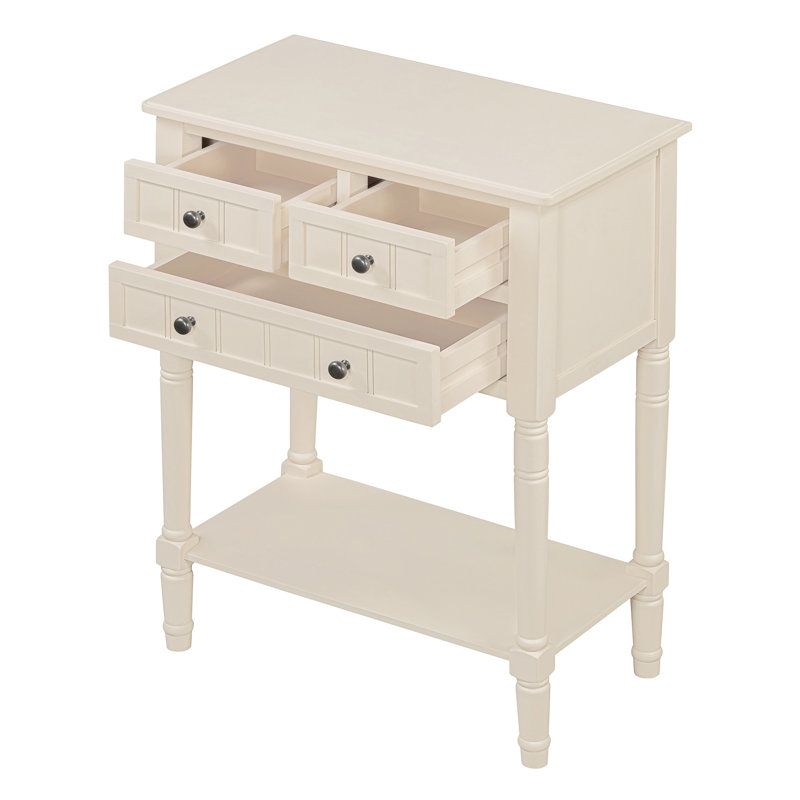 Console étroite, Beige
