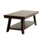 1 table basse de rangement sous la table