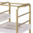 Serving Cart With 3 Adjustable Trays