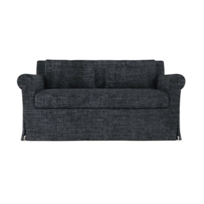 Ludlow Rolled-Arm Skirted Loveseat