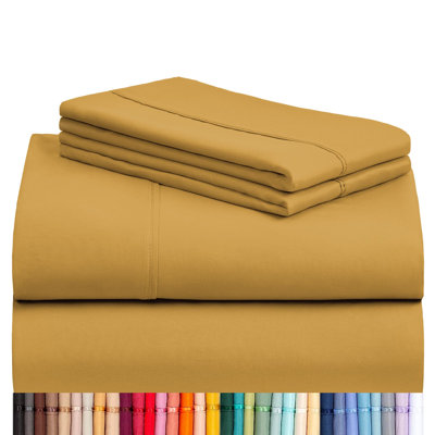 Ensemble de draps 4 pièces Luxclub