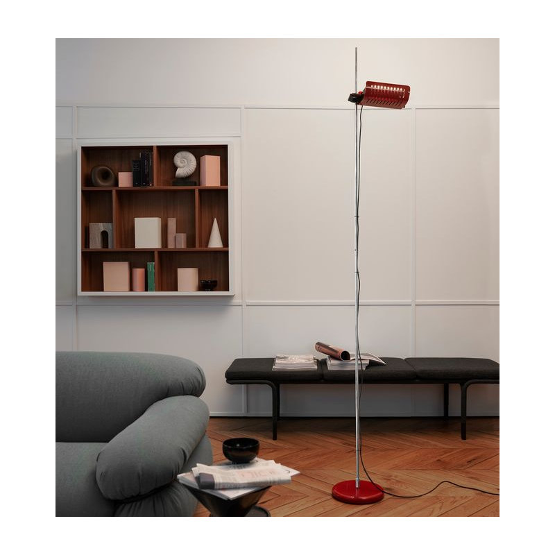 Colombo Floor Lamp, Red