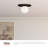 Laki Glass Flush Mount-66310662-66310665