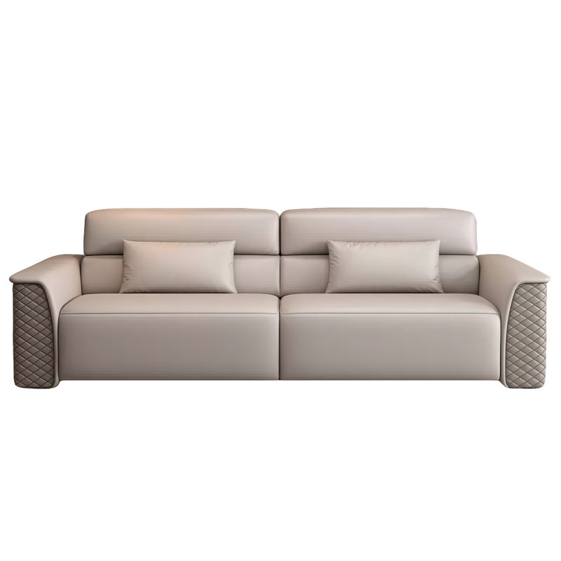 Ison, 32.28" H x 85.83" W x 37.4" D, Faux Leather