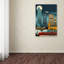 «Travel 128» par Lantern Press - impression sur toile tendue-21936327