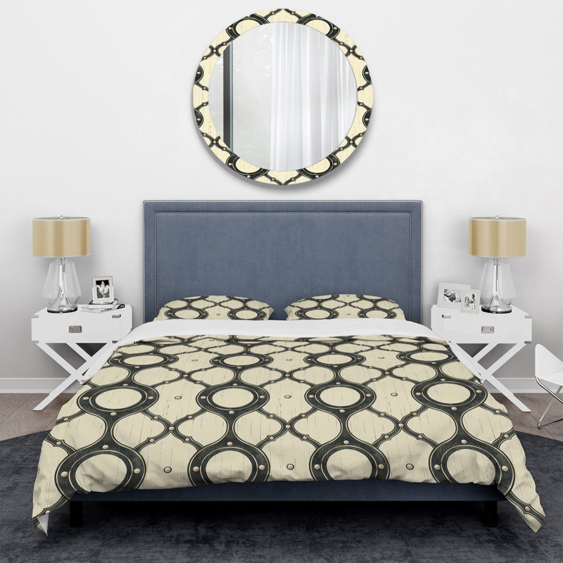 Ensemble de housse de couette Modern, Housse de couette très grand et 2 très grandes t