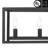 Pitman 6 - Light Kitchen Steel Island Linear Square / Rectangle Dimmable Chandelier-1005614752