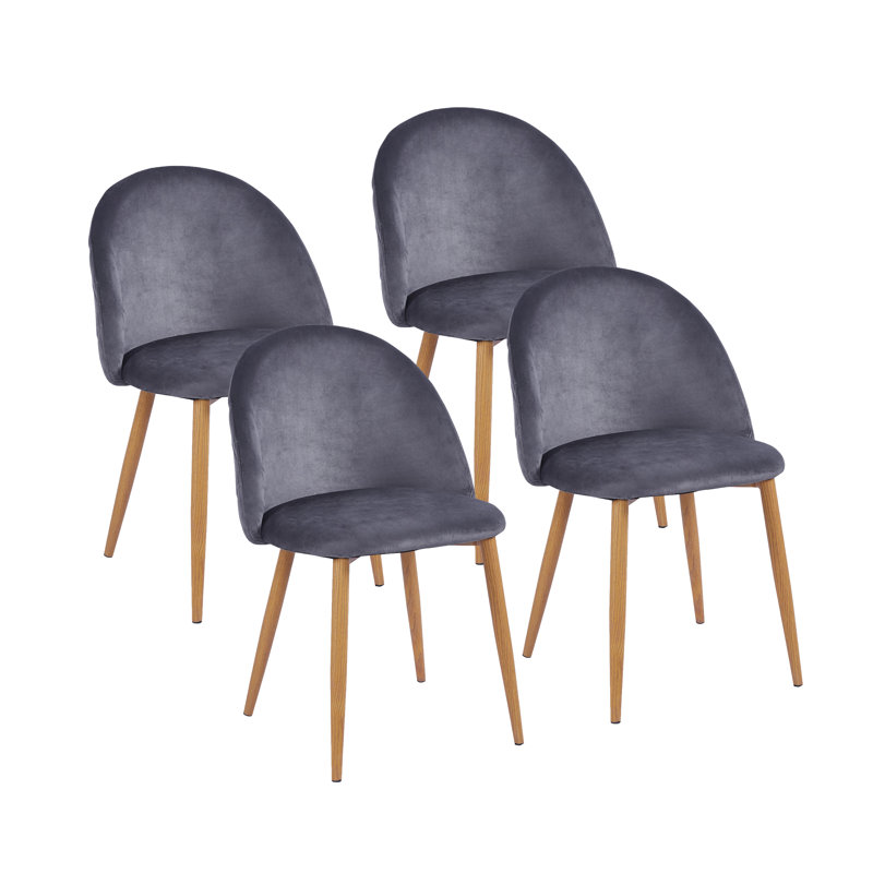 Kerstetter Upholstered Dining Chair, Grey